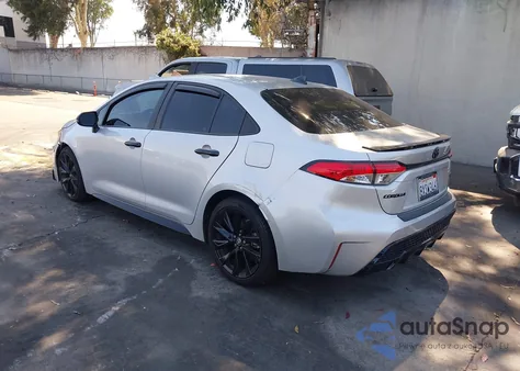 2021 Toyota Corolla Se Nightshade Edition z USA, uszkodzony, nr VIN 5YFS4MCE4MP097307